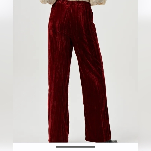 RED Velvet Wide leg slouch Boho pants, by COSTES rebel Europe. New, Sz X… - Picture 13 of 15